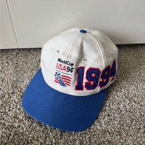 Vintage 1994 USA World Cup Hat APEX ONE Snapback USA Soccer